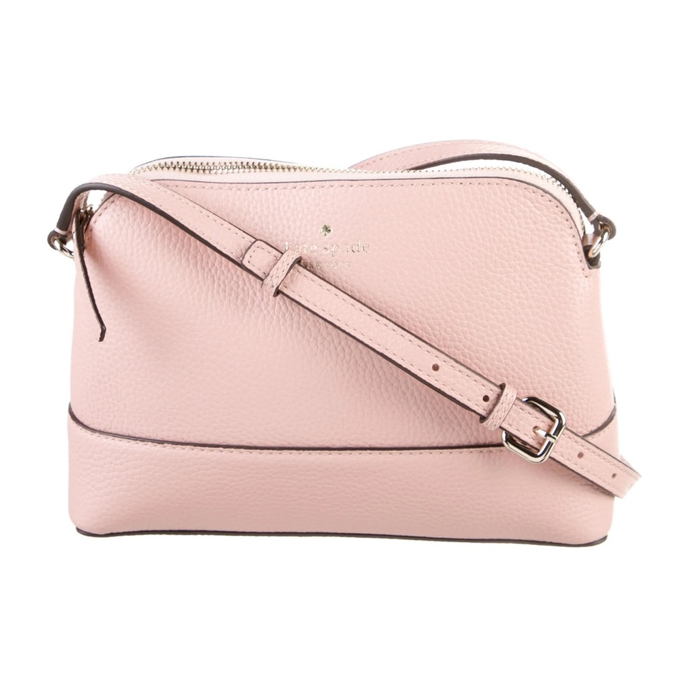 Kate Spade Light Pink Leather Small Dome Crossbody
